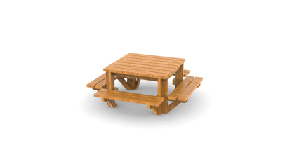 Square Picnic Table - WoodieasPlans